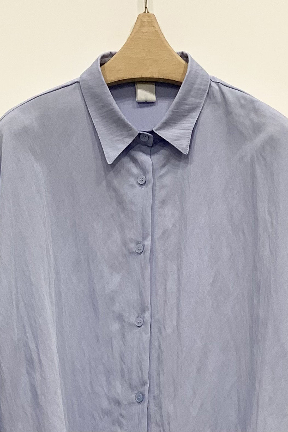 Elastic Shirred Sleeve Shirt