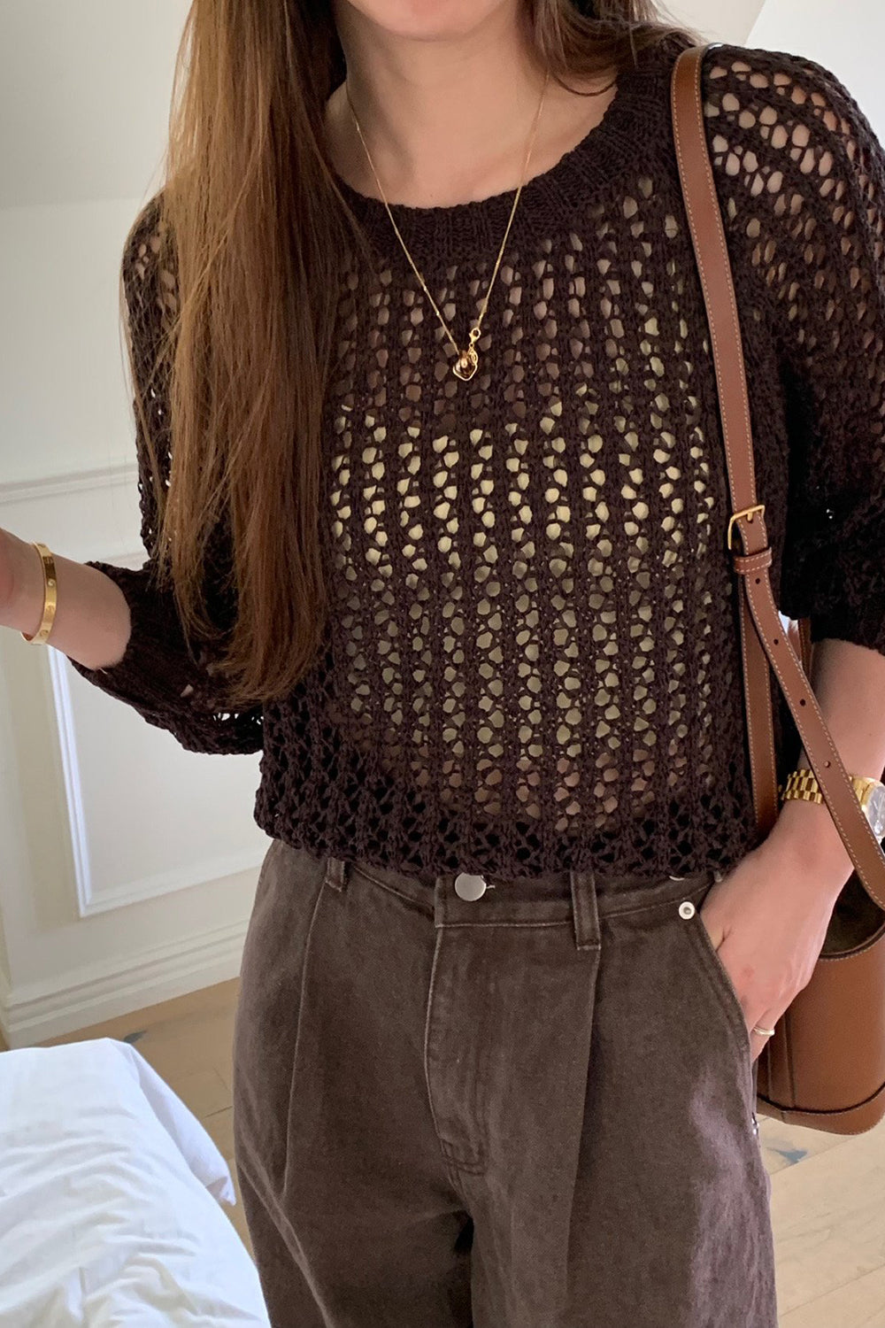Mavi Open Stitch Sweater