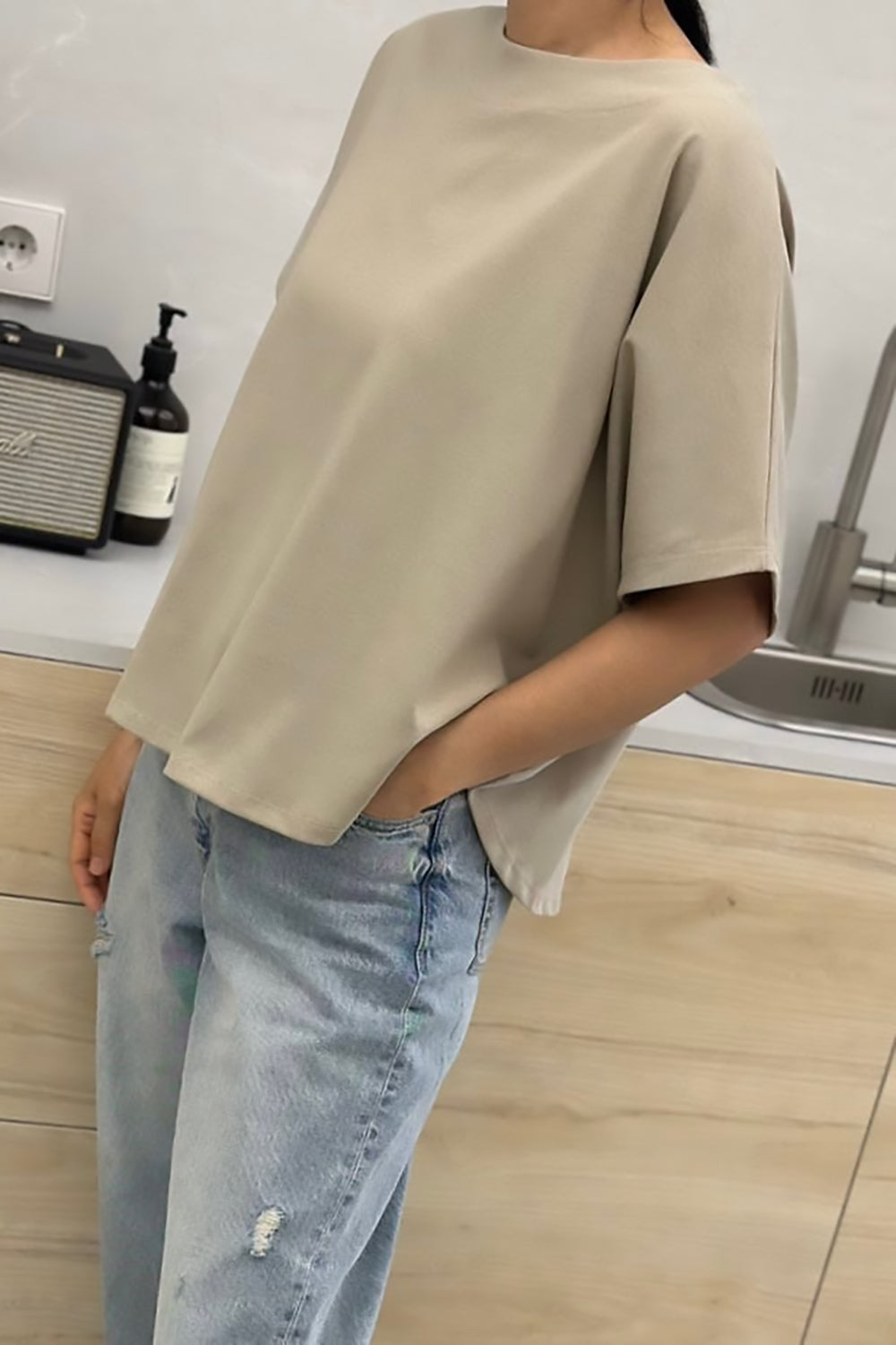 Cape Sleeve T-Shirt