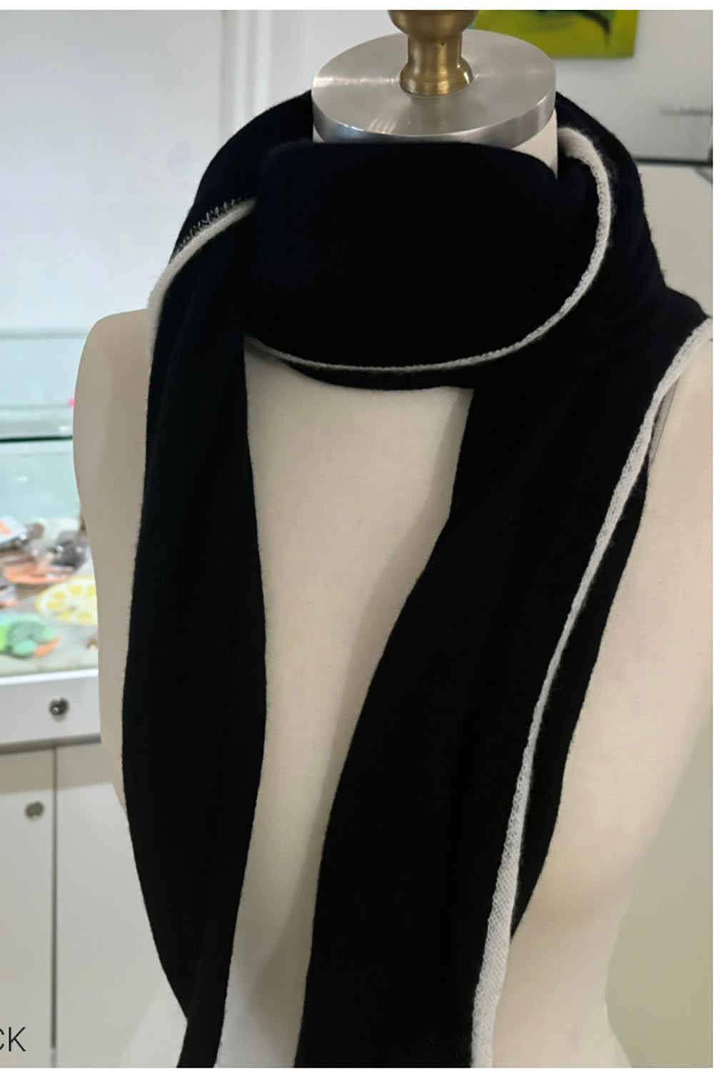 Triangle Cashmere Scarf