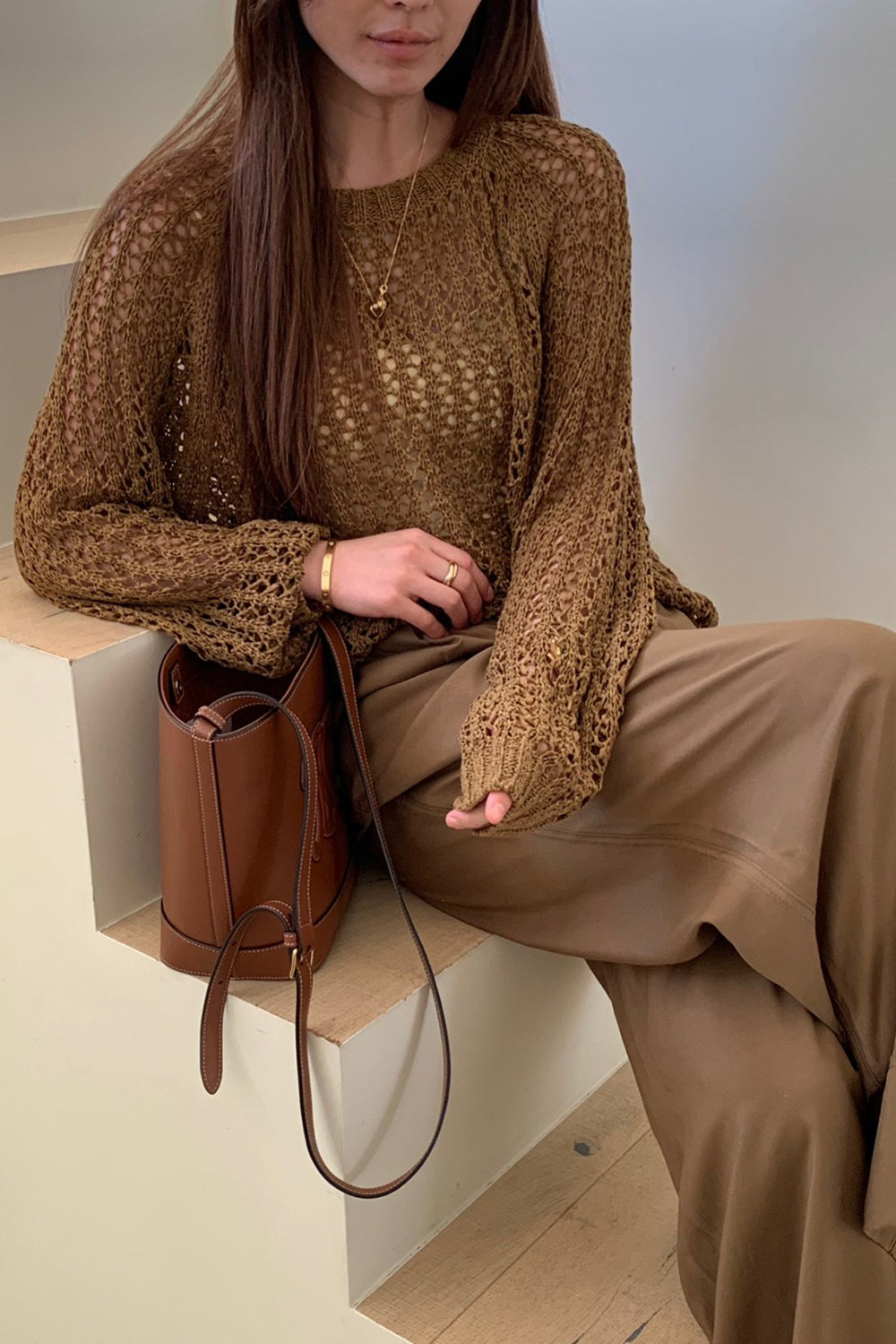 Mavi Open Stitch Sweater