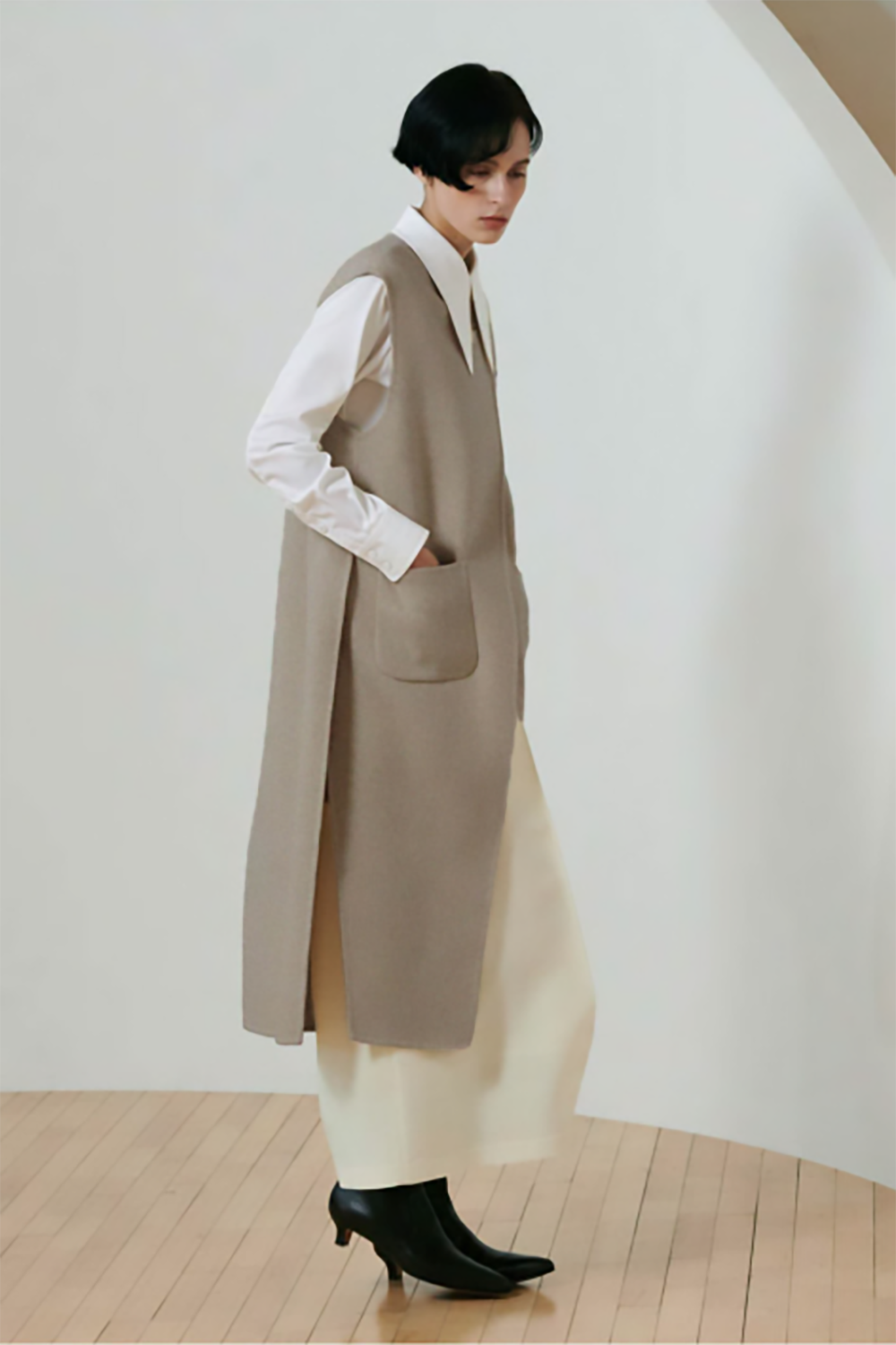Double Face Cashmere Vest