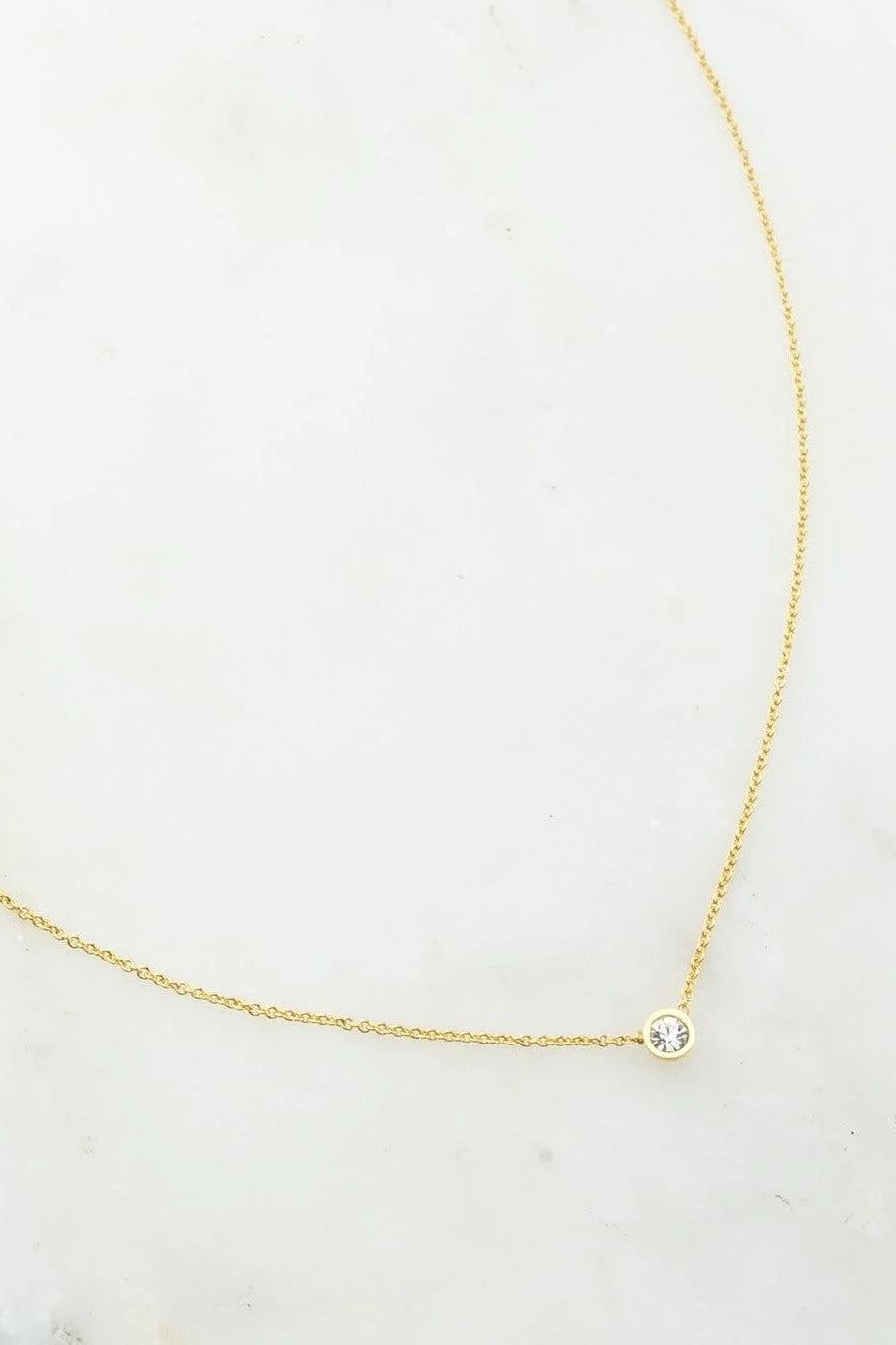 Solitaire Necklace