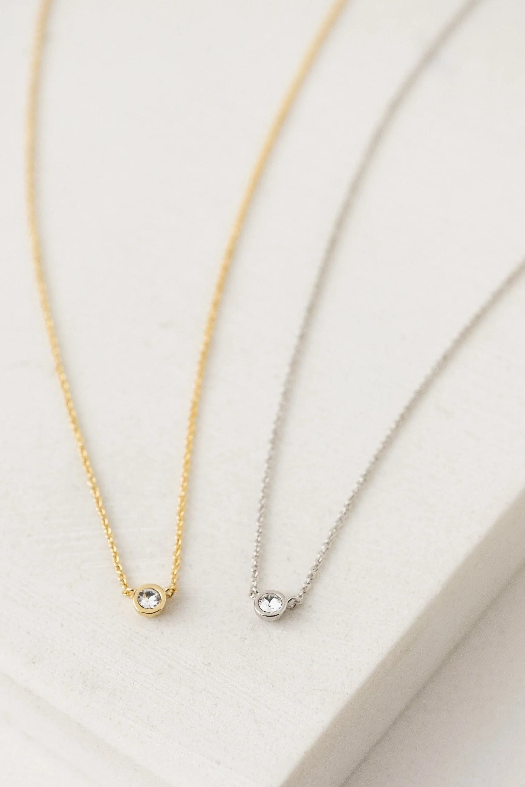 Solitaire Necklace