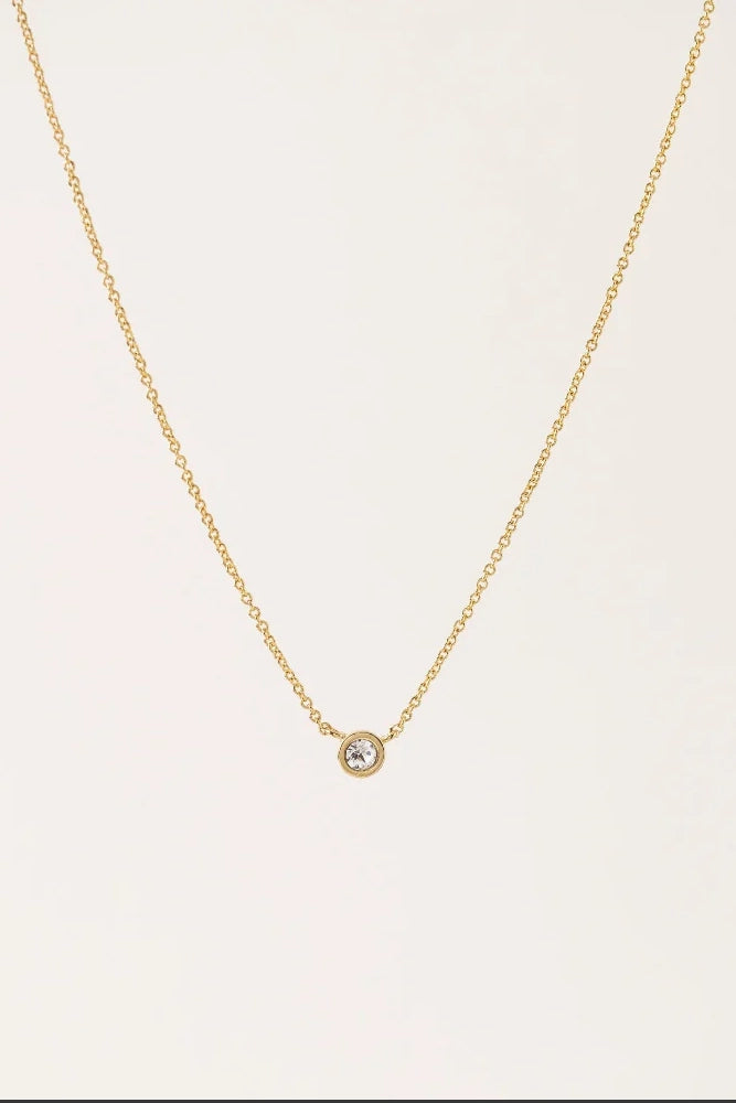 Solitaire Necklace