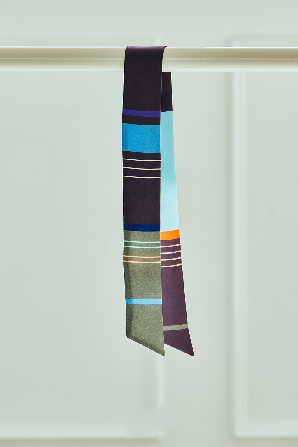Striped Twilly Silk Ribbon
