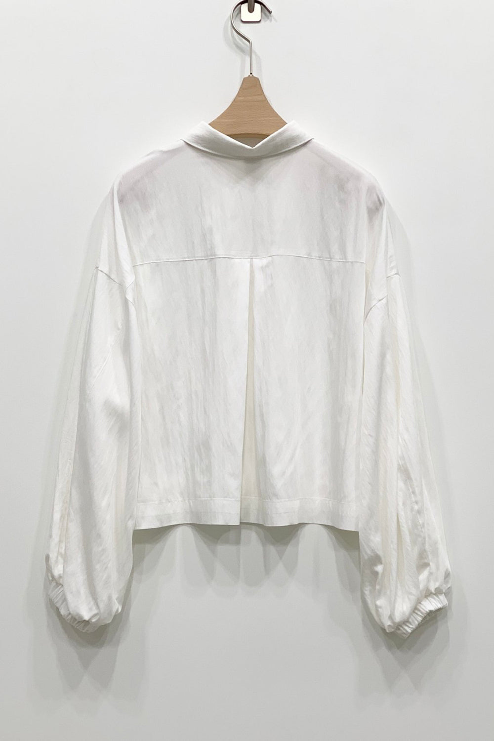 Elastic Shirred Sleeve Shirt