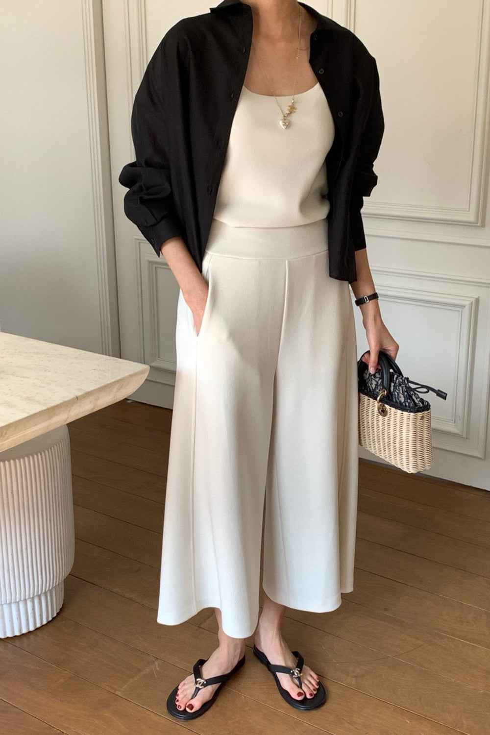 Magic Wide Culotte Pants