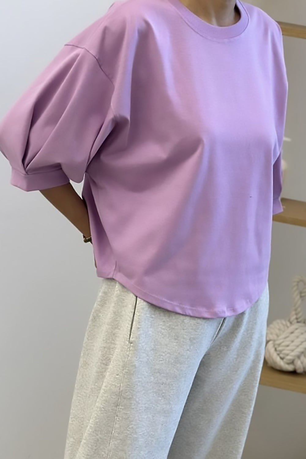 Angel Puff Sleeve T-Shirt
