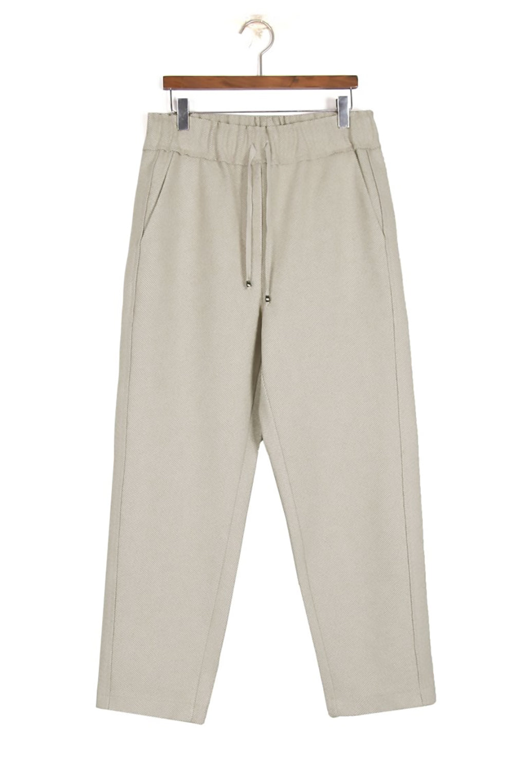 Herringbone Wool Blend Pants