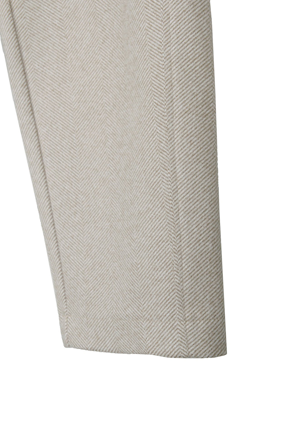 Herringbone Wool Blend Pants