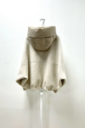 Puffer Hood Handmade Coat