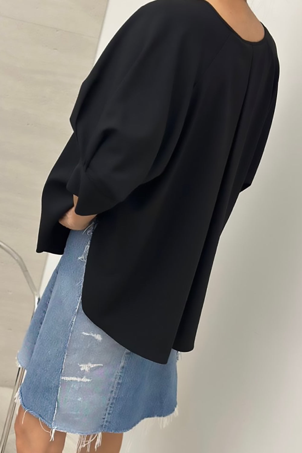 Lumi Split Front Blouse