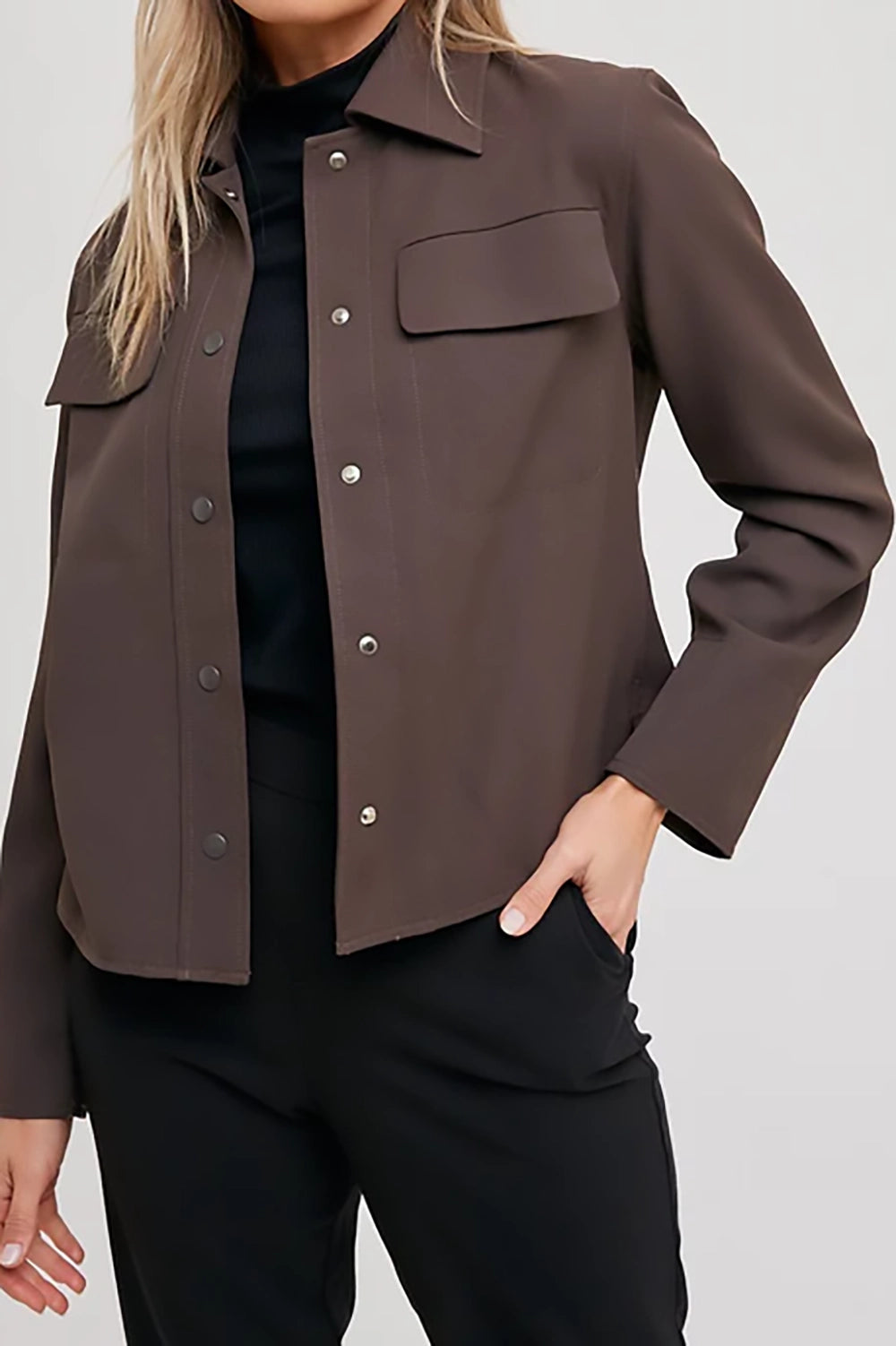 Finley Collared Shirt Jacket
