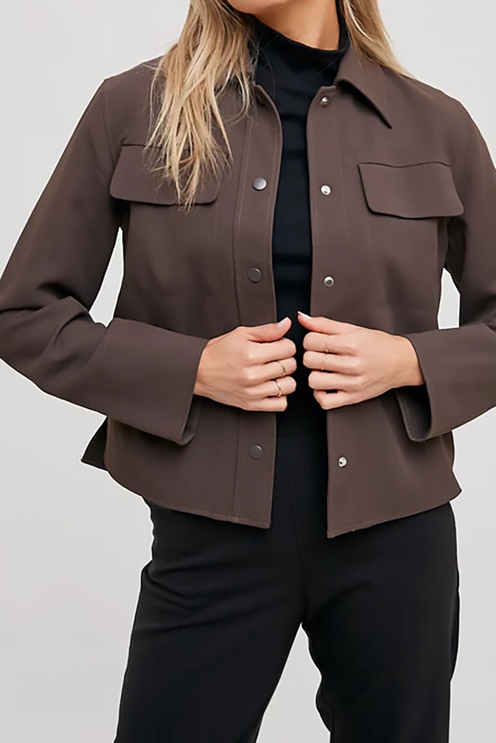 Finley Collared Shirt Jacket