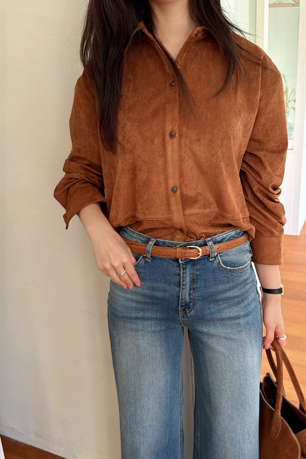 Soft Suede Shirt