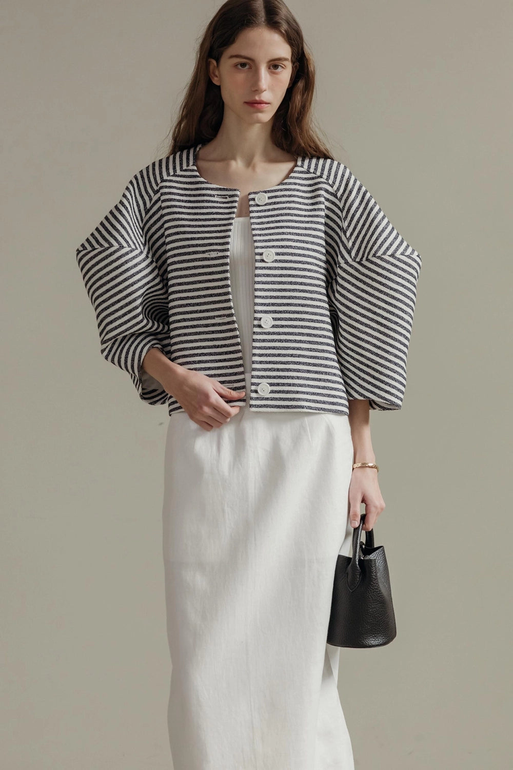 Celia Puff Sleeve Short Jacket