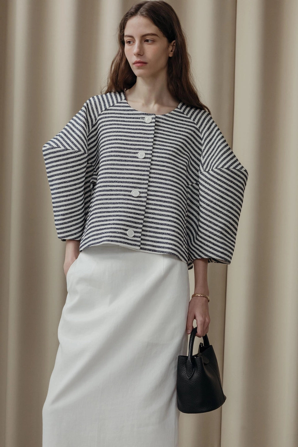 Celia Puff Sleeve Short Jacket
