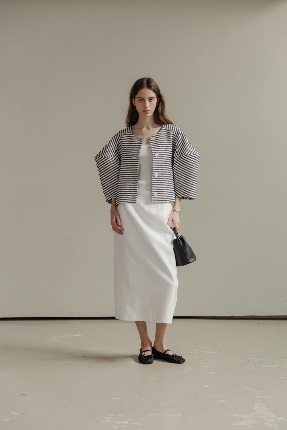 Celia Puff Sleeve Short Jacket