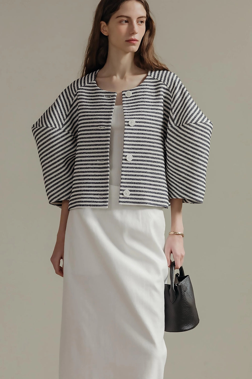 Celia Puff Sleeve Short Jacket