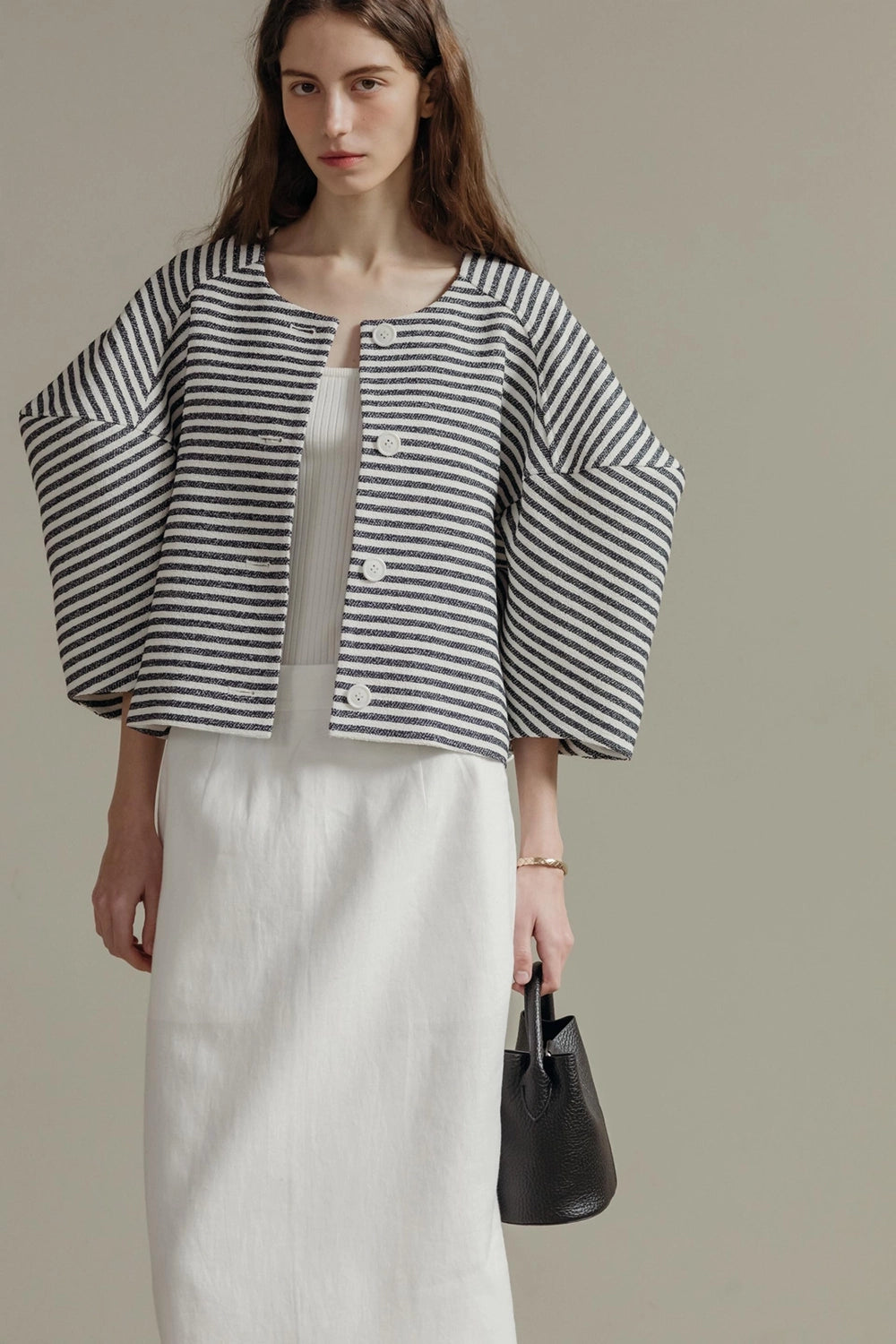 Celia Puff Sleeve Short Jacket