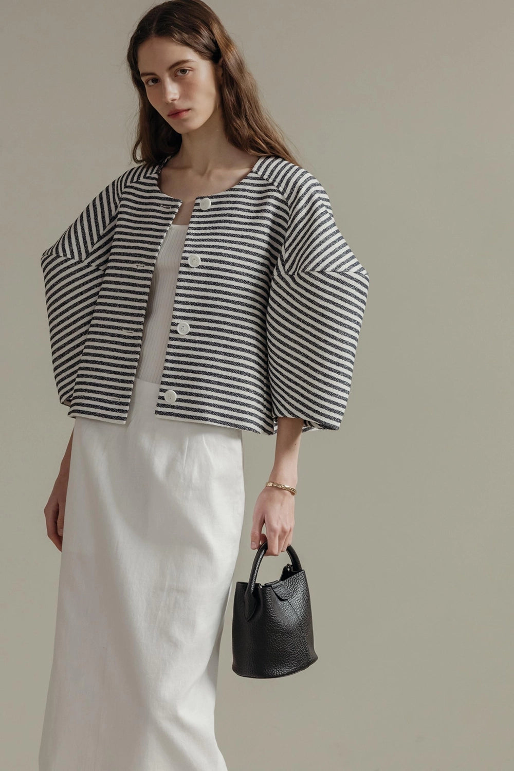Celia Puff Sleeve Short Jacket