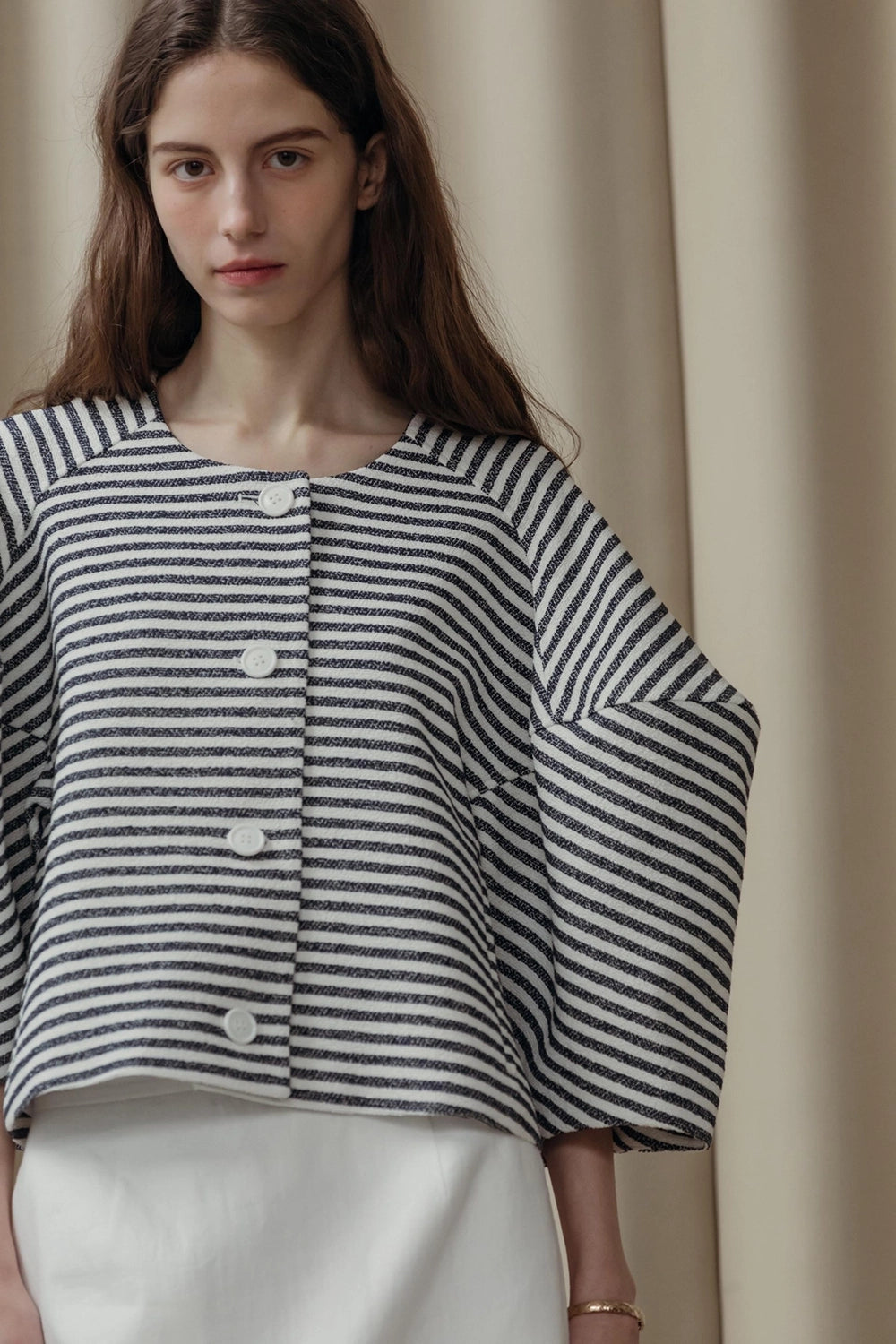 Celia Puff Sleeve Short Jacket