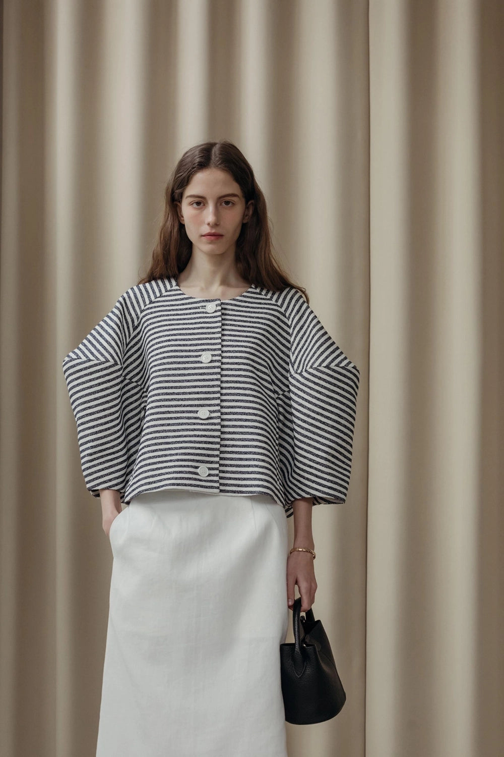 Celia Puff Sleeve Short Jacket
