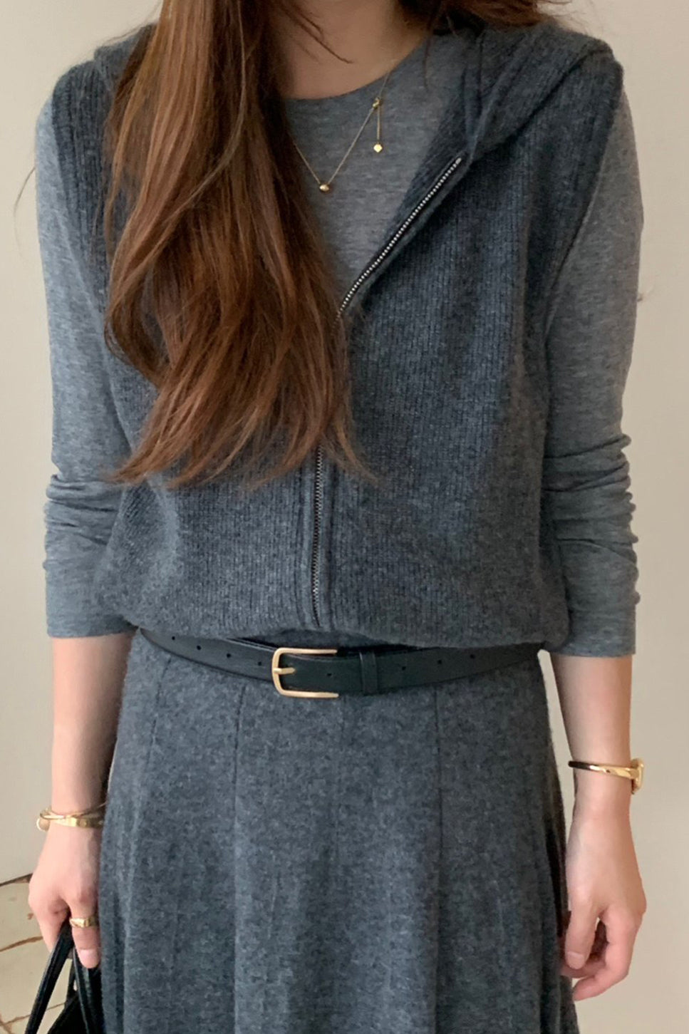 Madison Hooded Zip-Up Vest