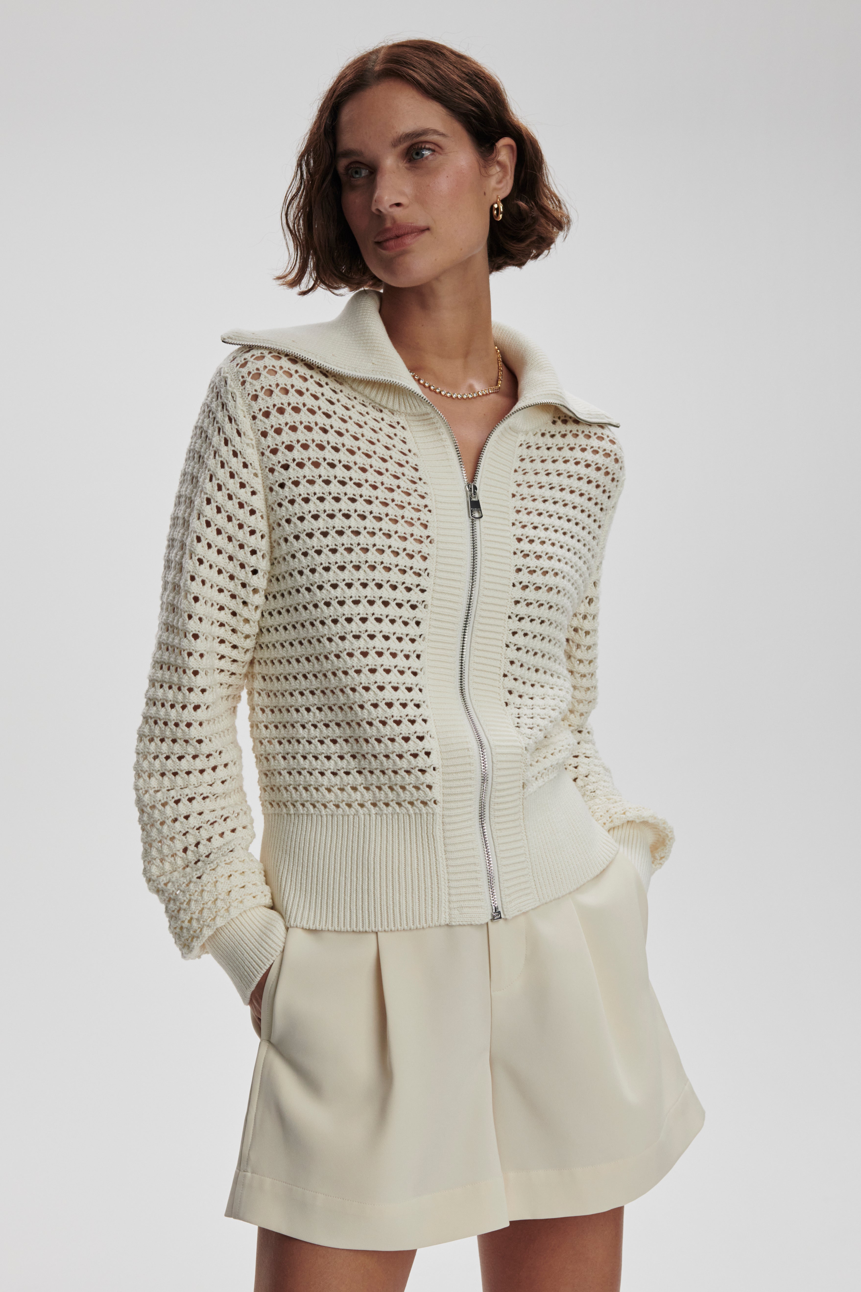 Eloise Full Zip Knit