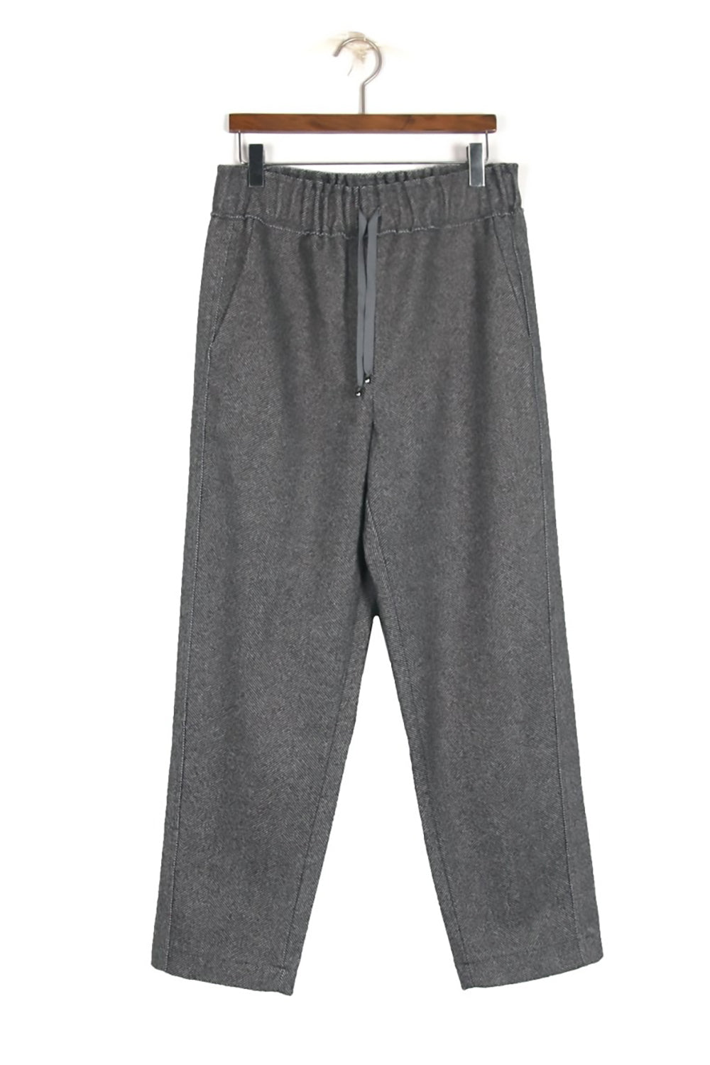 Herringbone Wool Blend Pants