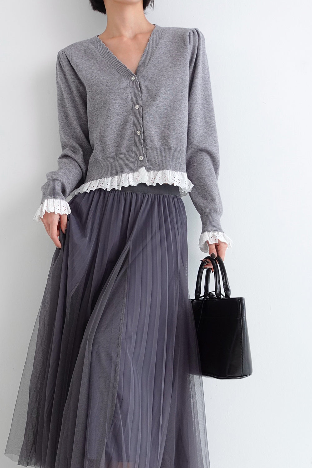 Lila Layered Mesh Maxi Skirt