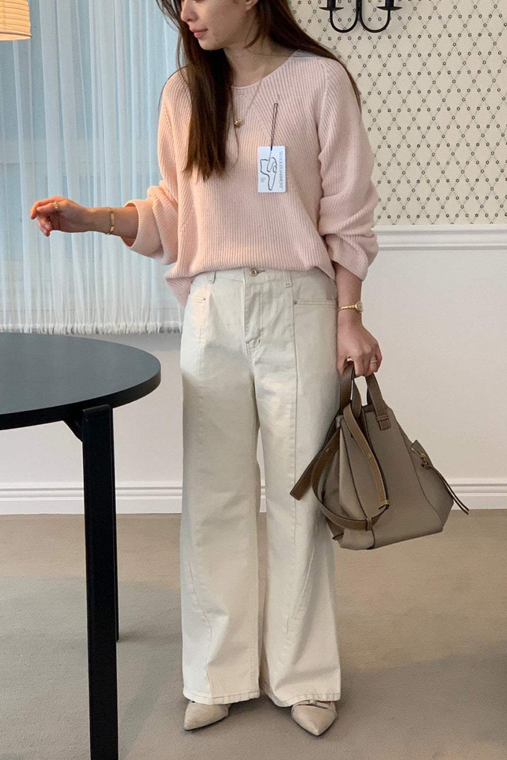 Hailey Whole Garment Knit Top