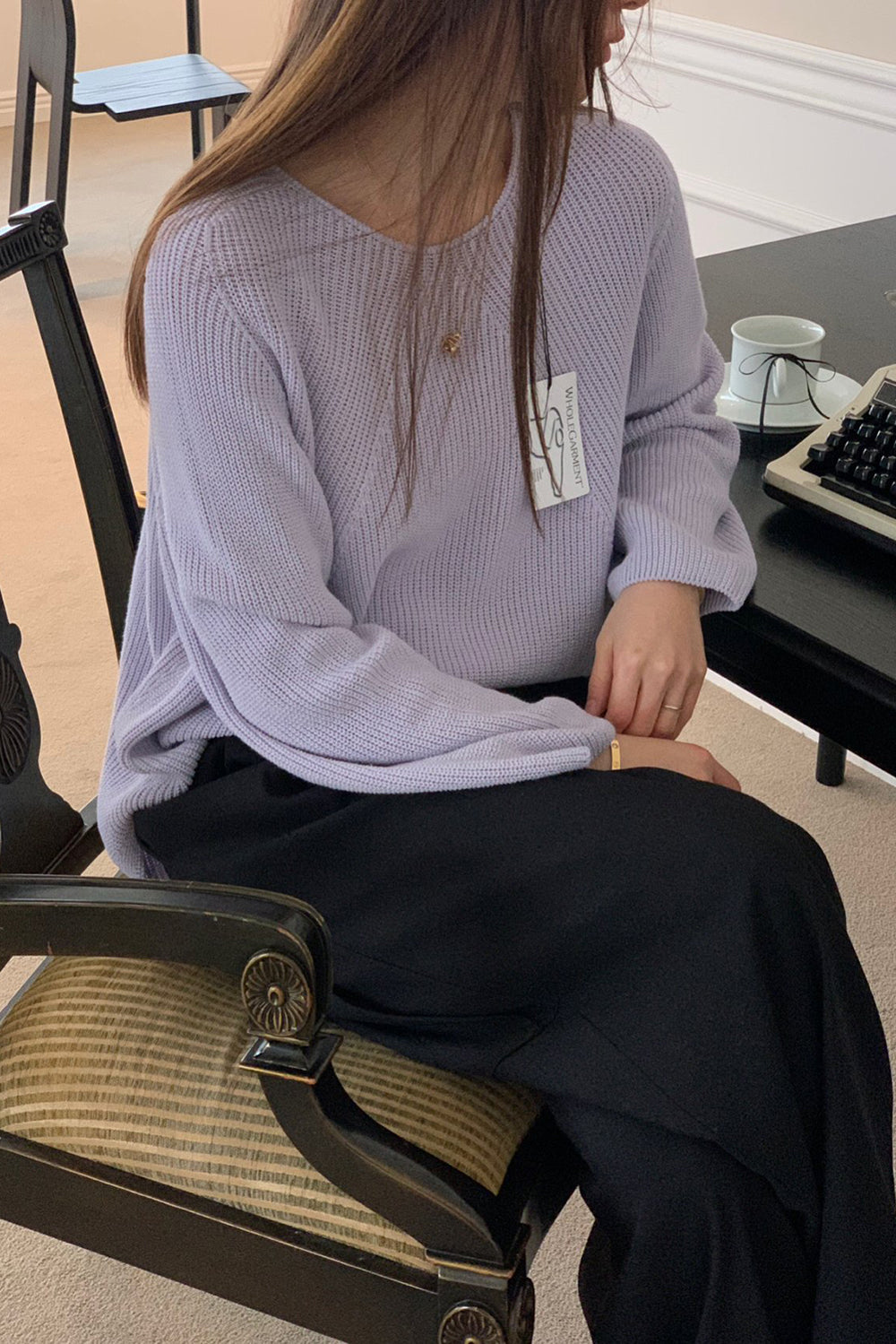 Hailey Whole Garment Knit Top