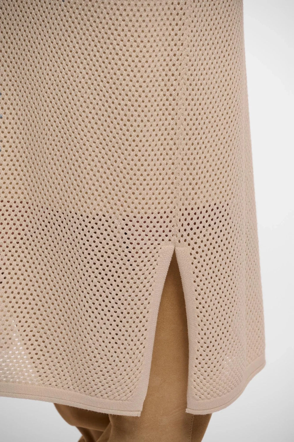 Lantana Textured Knit Midi Skirt