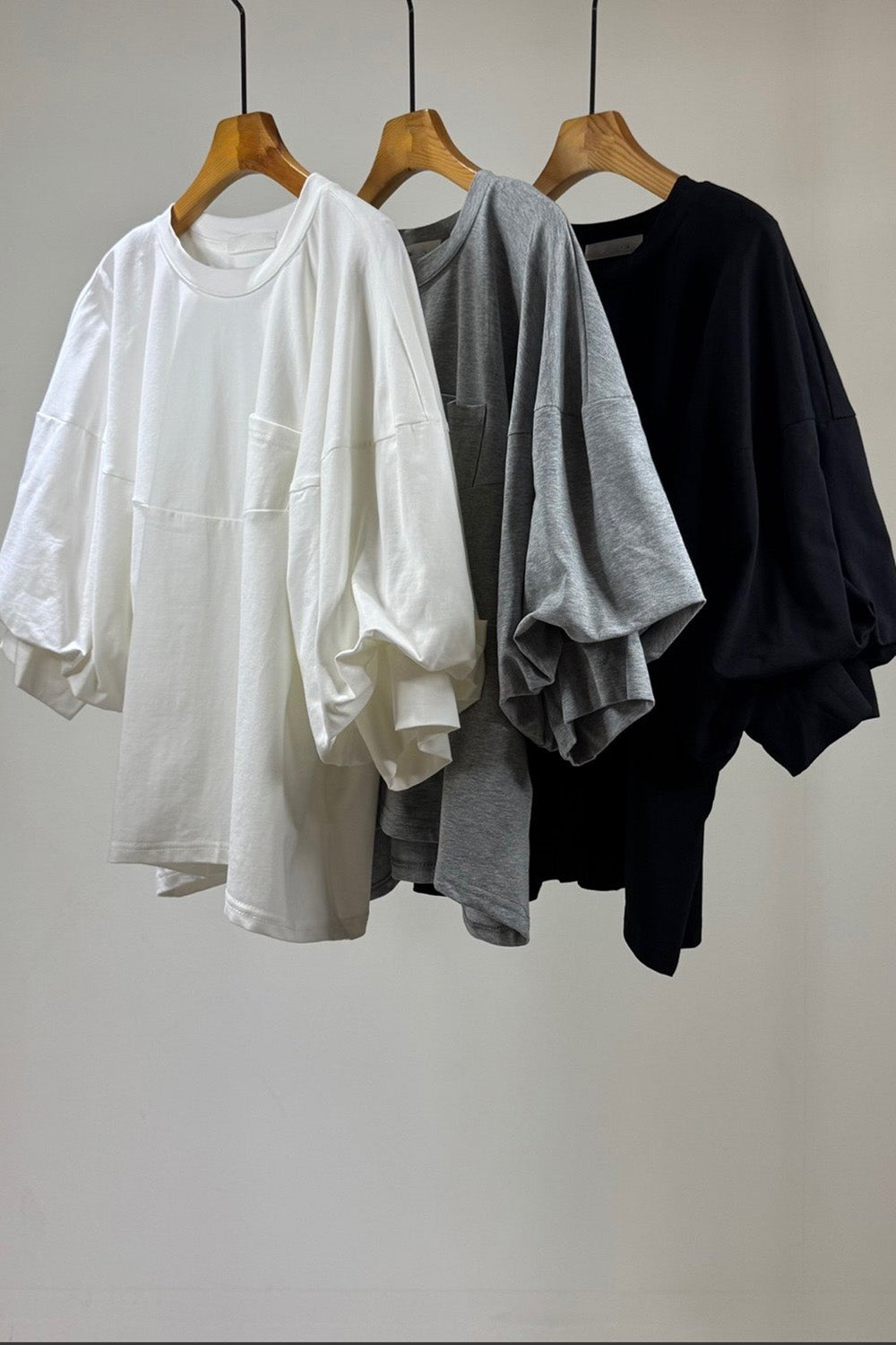 Lena Balloon Sleeve Swing T-Shirt