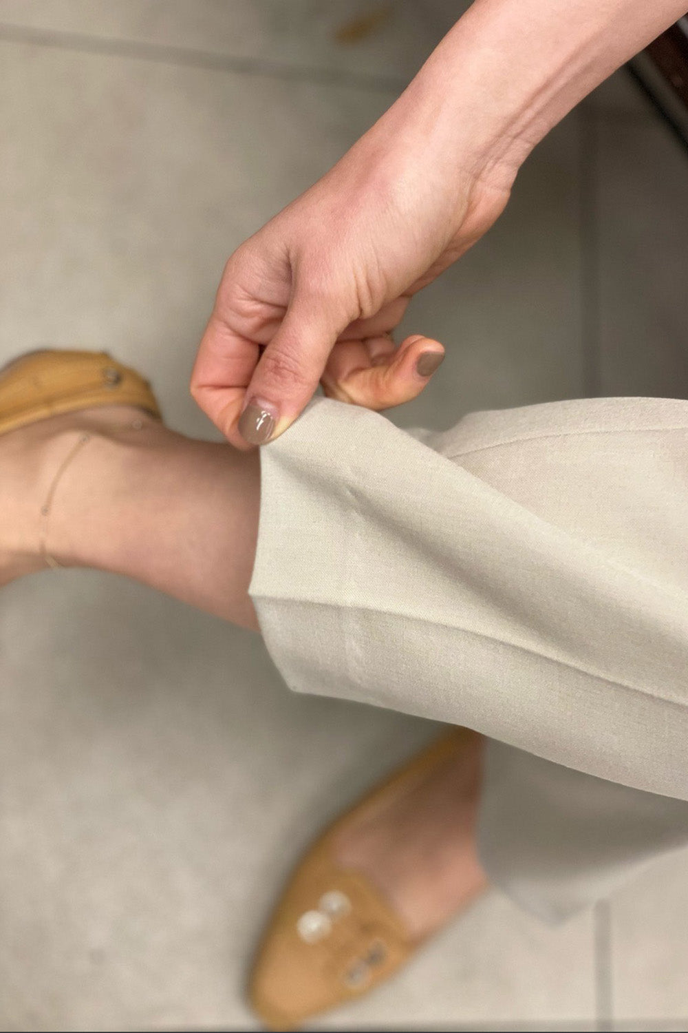 Lori Pintucks Dress Pants