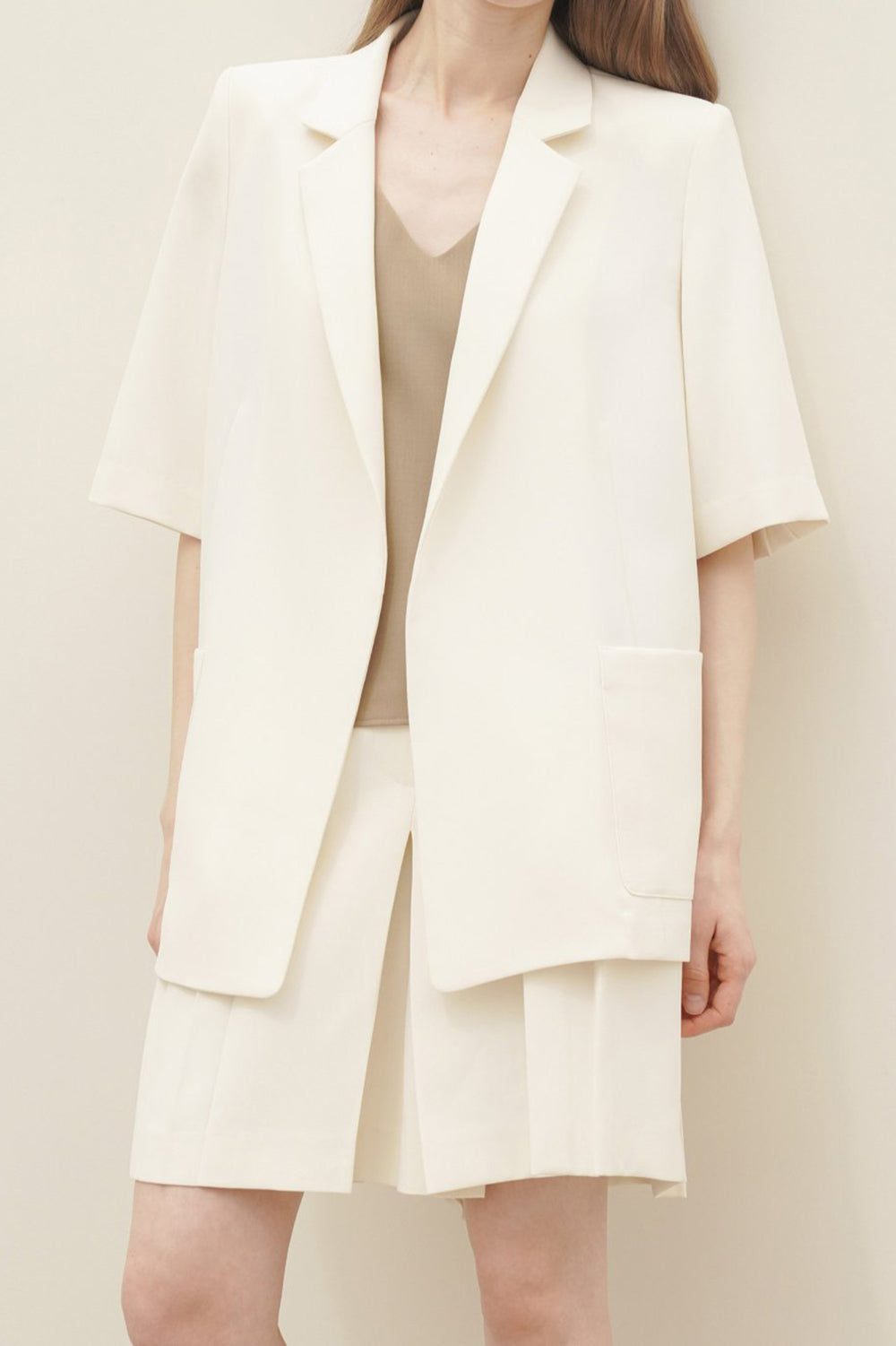 Nanette Short Sleeve Blazer