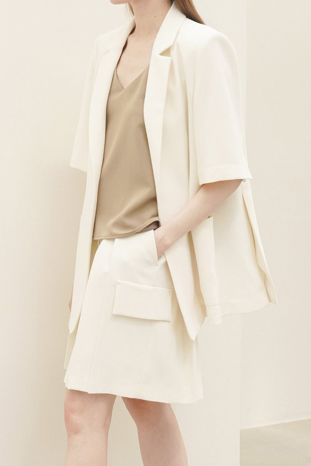 Nanette Short Sleeve Blazer