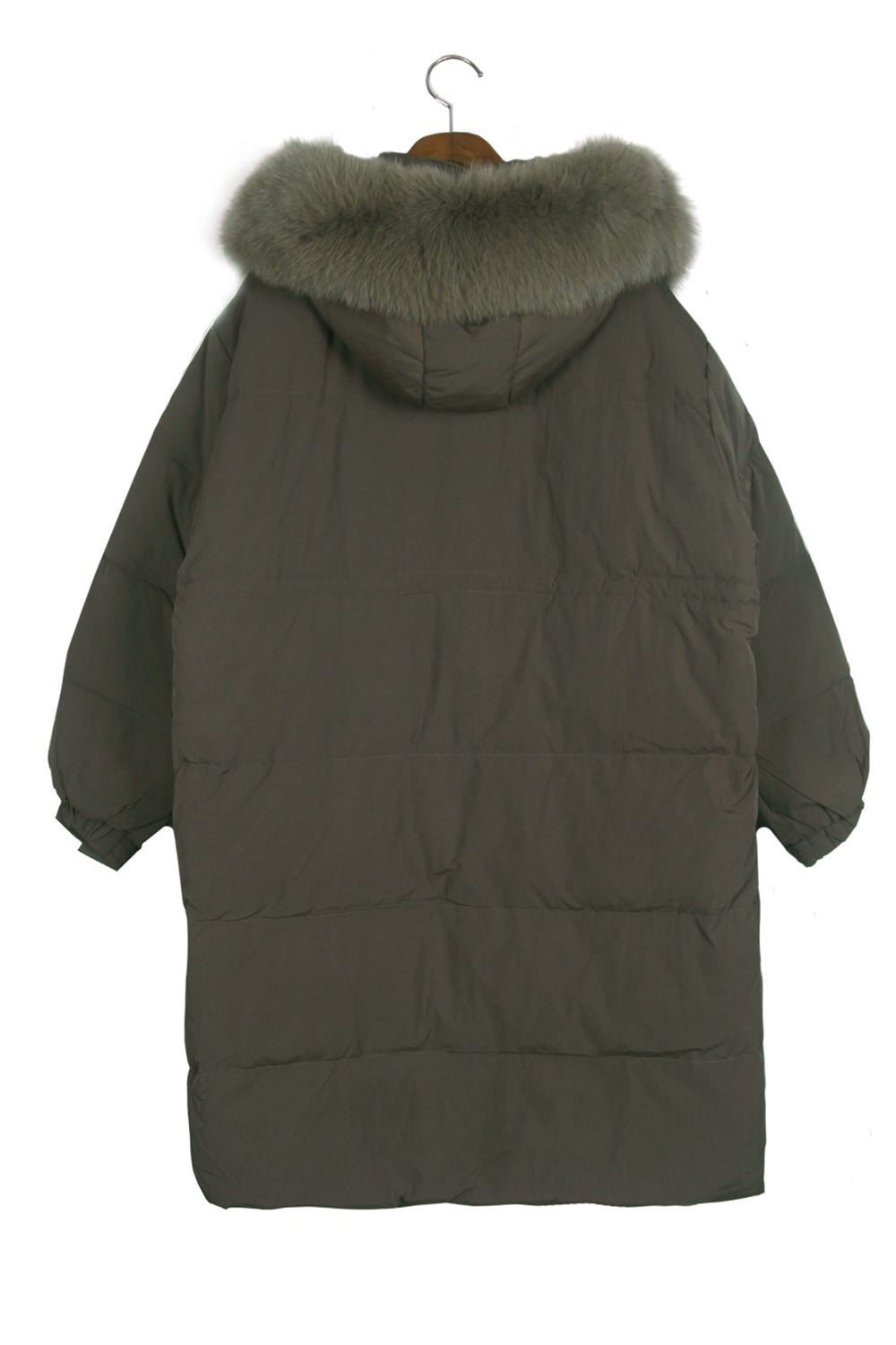 Fox Fur Mid Down Jacket