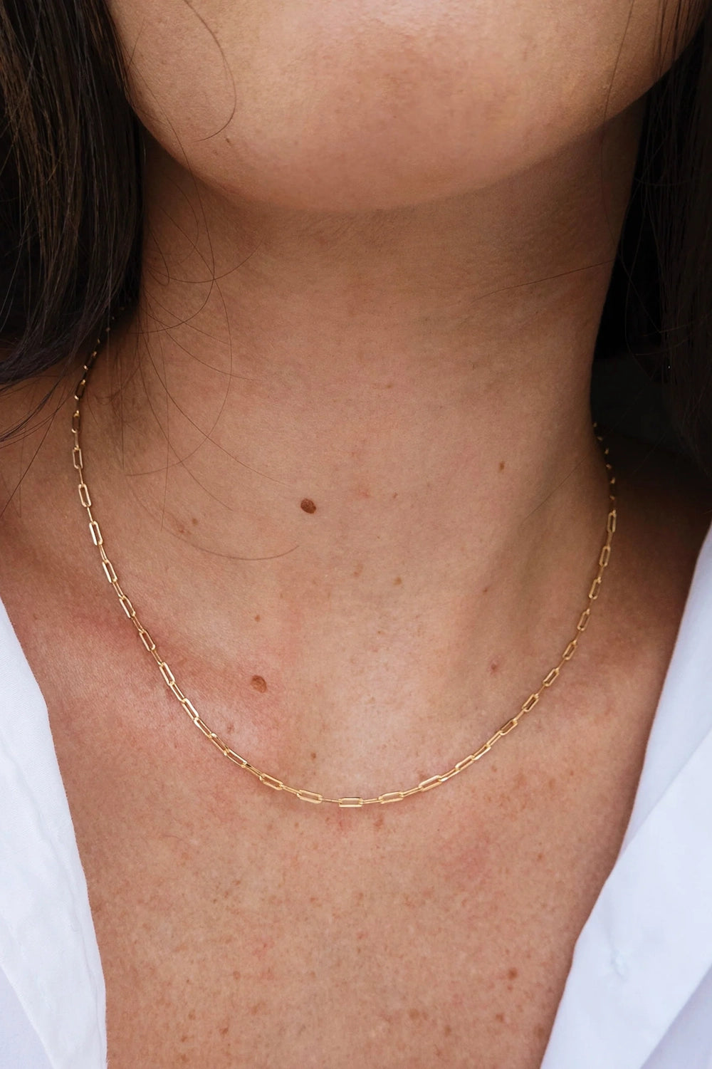 Paperclip Chain Necklace