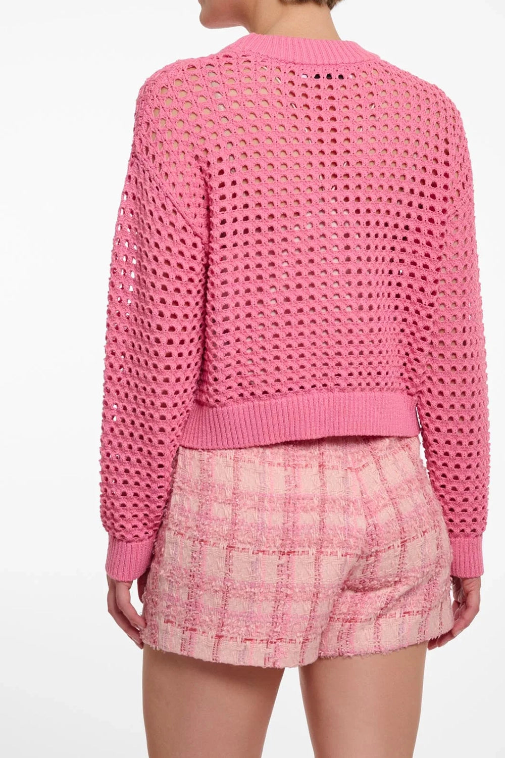 Emela Perforated Knit Sweater