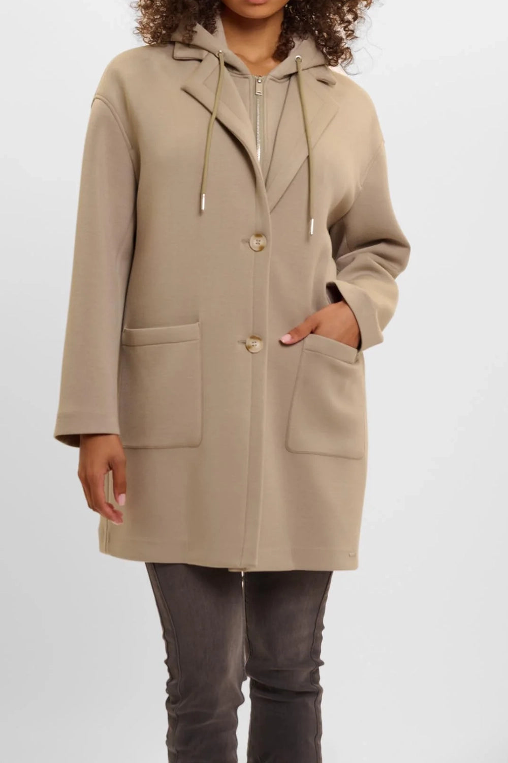 Pipa Detachable Hood Jacket