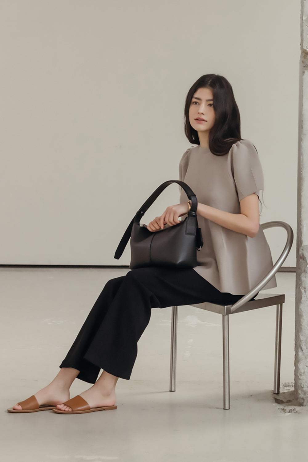 Rosie Peplum Knit Top