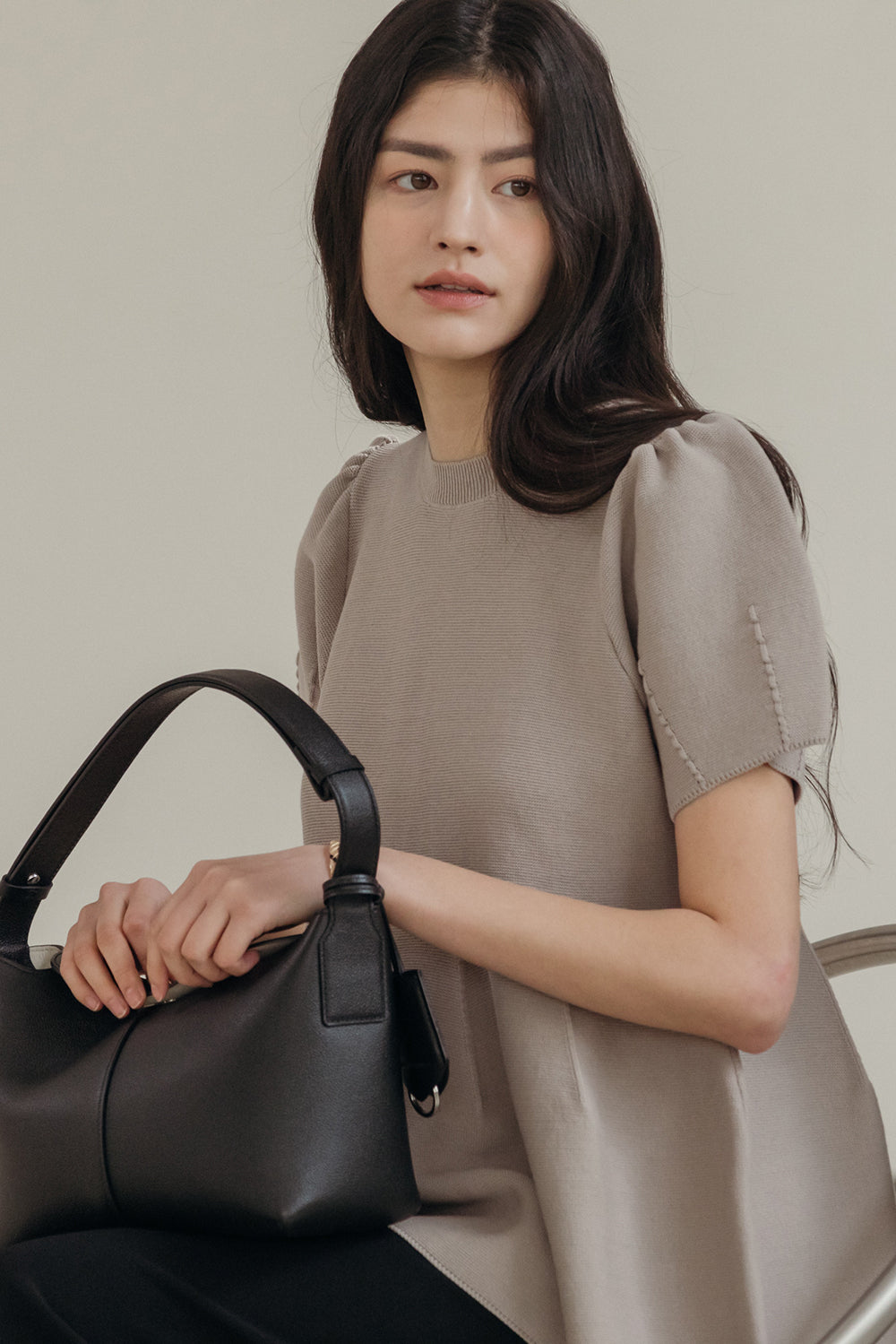 Rosie Peplum Knit Top