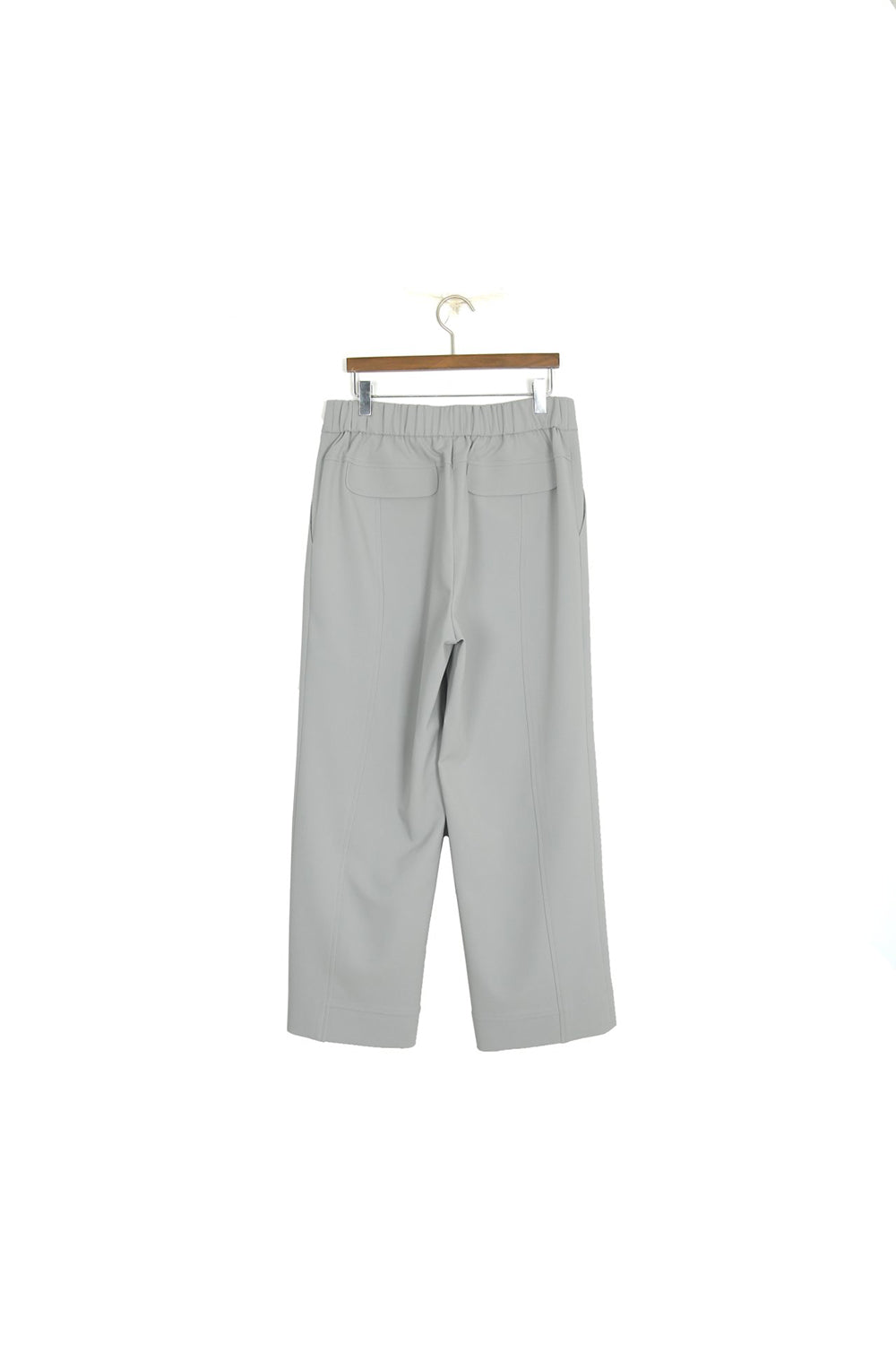 Seam Detail Semi Wide Pants