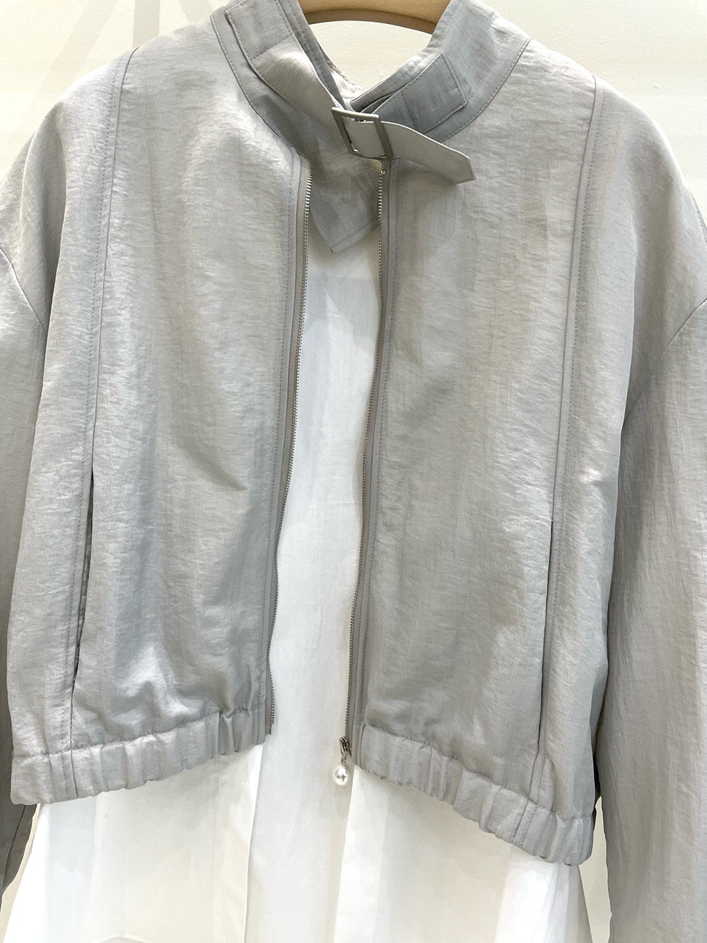 Shirt Layered Windbreaker Jacket