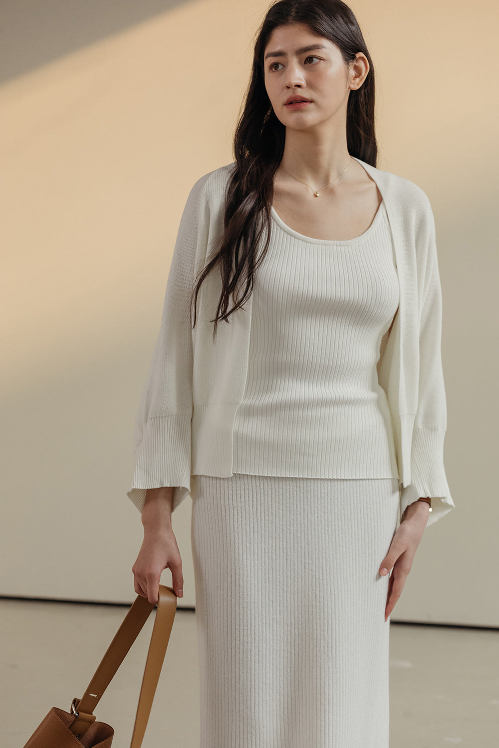 Supima Cocoon Knit Cardigan