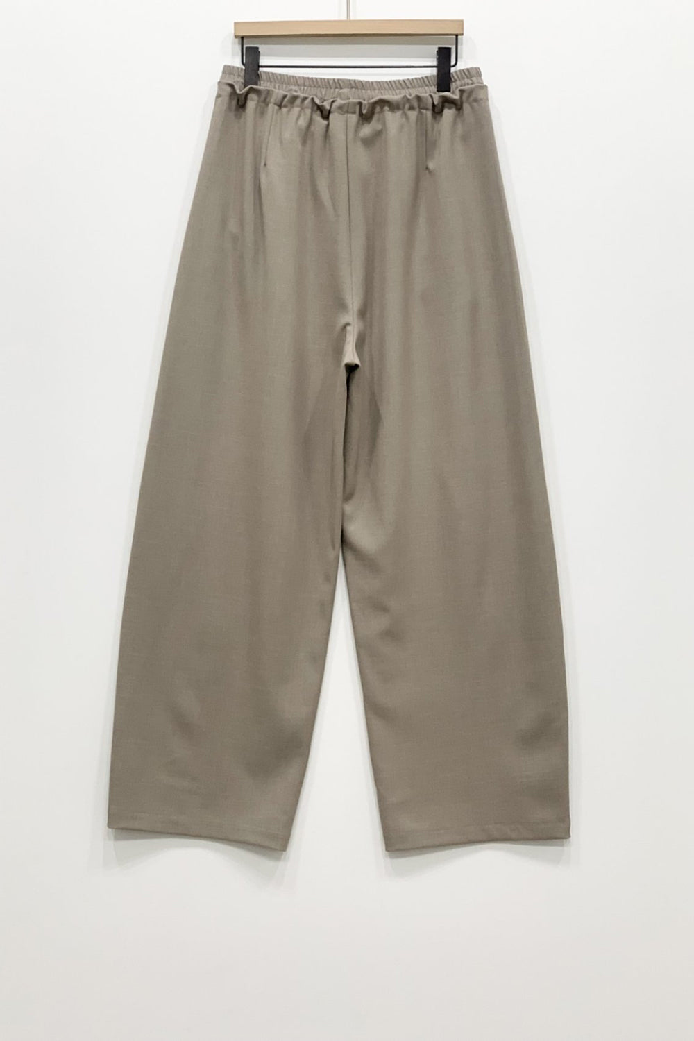 Toggle Layered Waist Wide Pants