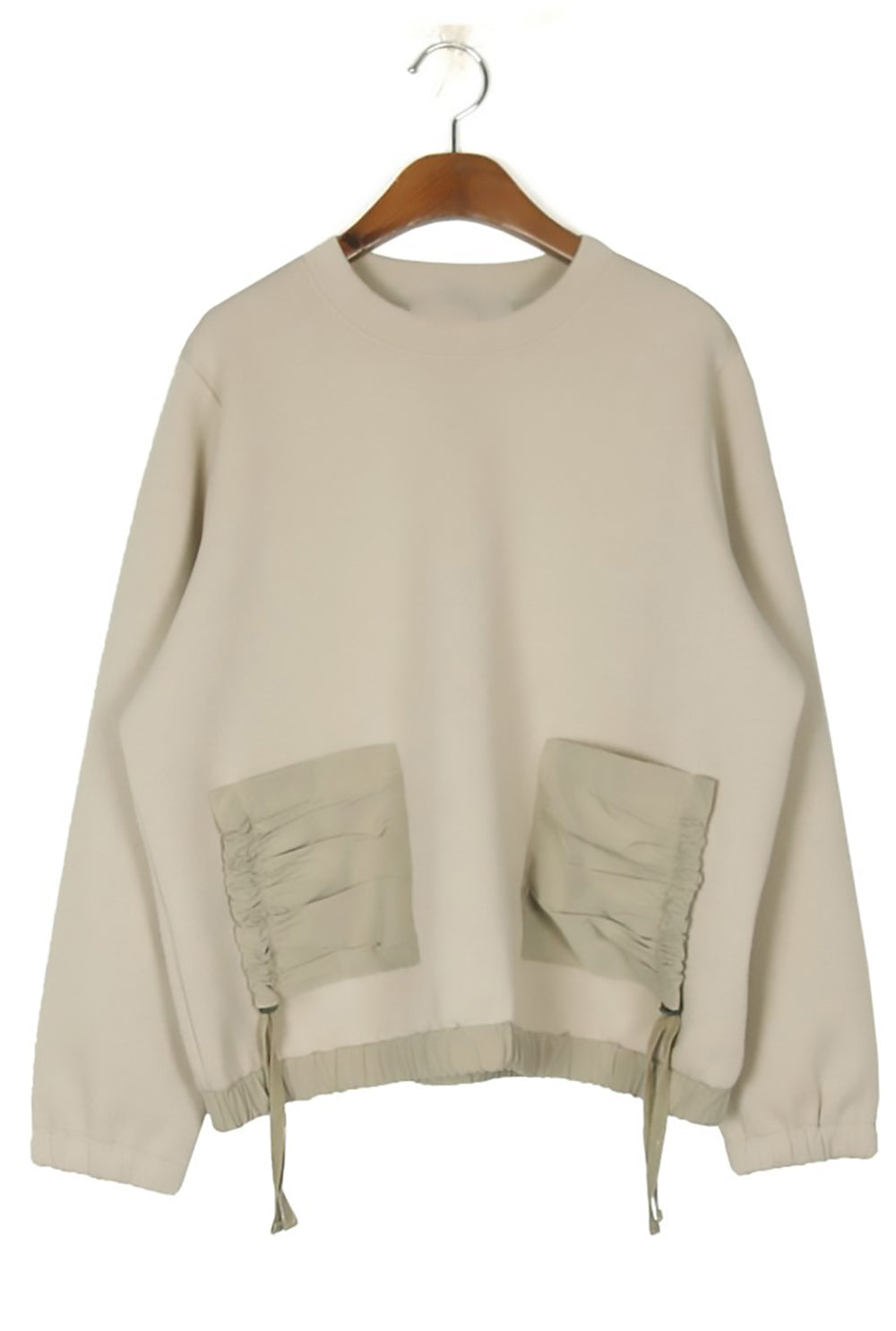 Stella Front Shirred Pocket Sweatshirt